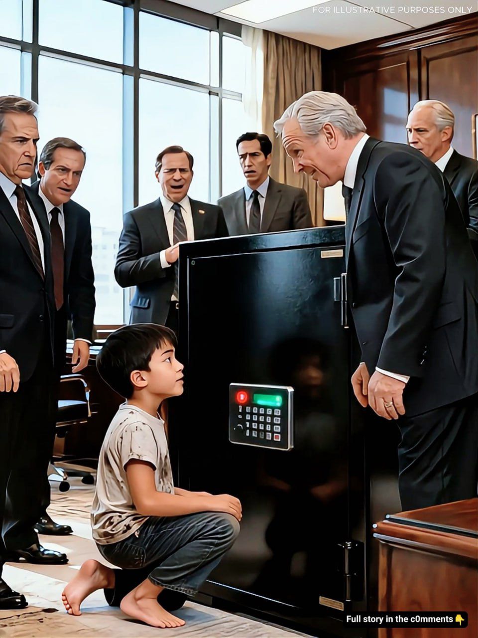 Faith - A billionaire turned a cleaning lady's son into the punchline ...