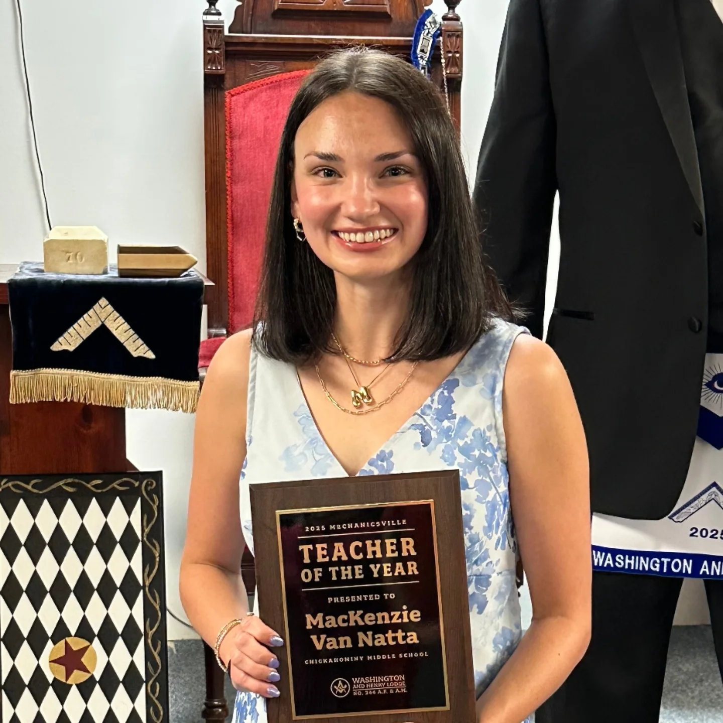 Chickahominy - Congratulations! Ms. Van Natta, our school nominee for ...