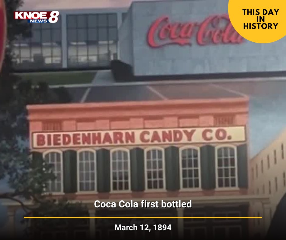The first bottle of Coca Cola was sold in the Biedenharn Candy