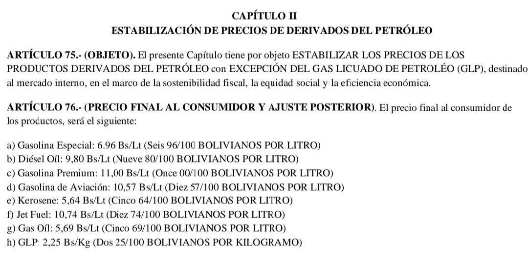 HONOS - DESDE LA PUBLICACIÓN DEL DECRETO SUPREMO No. 5503 del 17 de ...