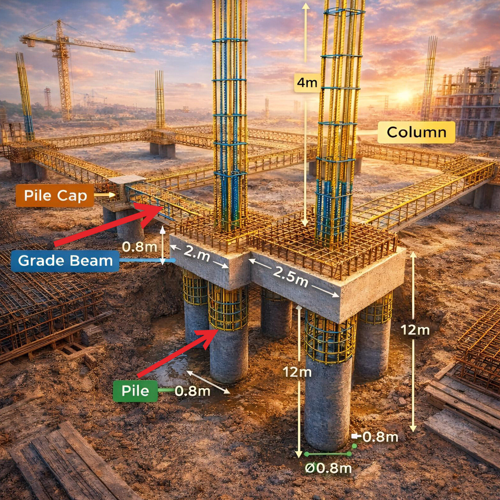 Civil - RCc Structure #Rccwork #design #civilengineering #aengineering ...