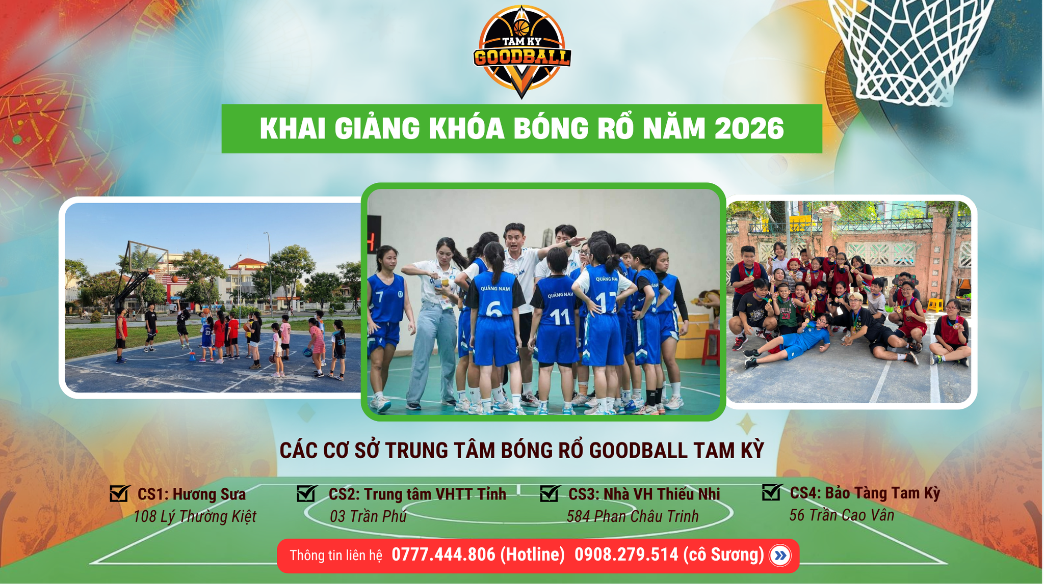 Trung Tâm Bóng Rổ Goodball Tam Kỳ | Tam Ky