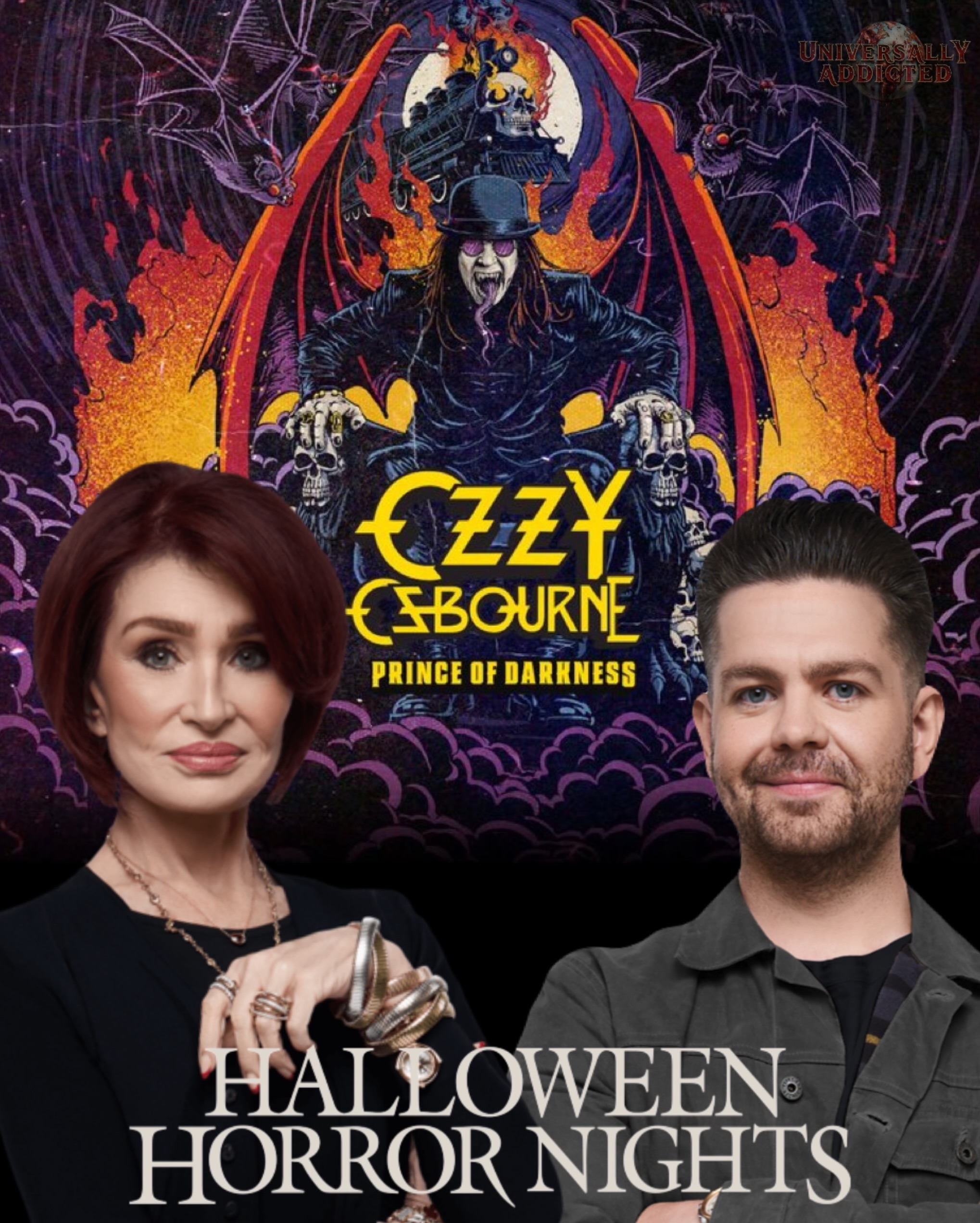 Ozzy Osbourne has an attraction at Halloween Horror Nights