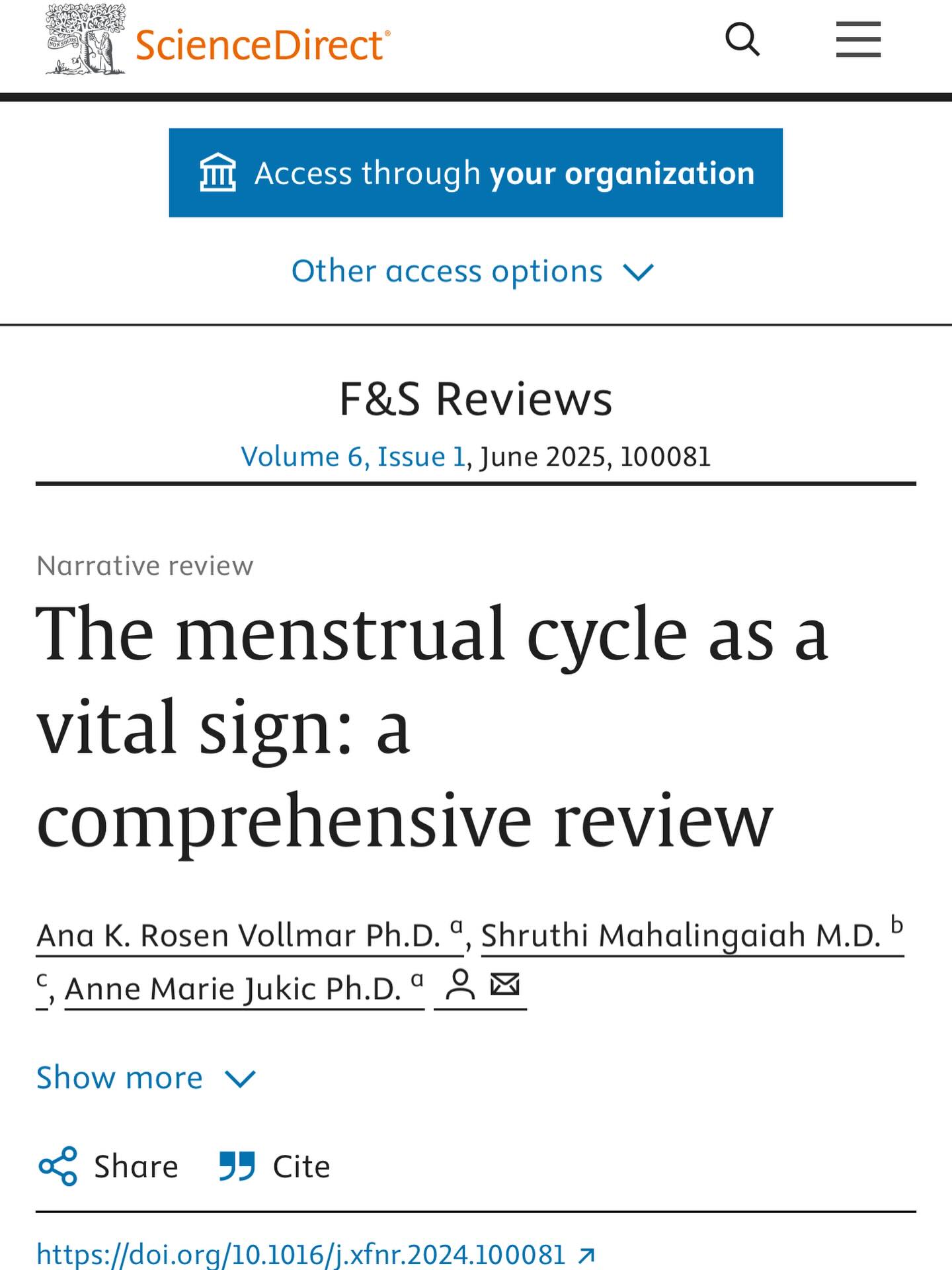 🌸 The Menstrual Cycle: A Vital Sign You... - Fertility Online | Facebook