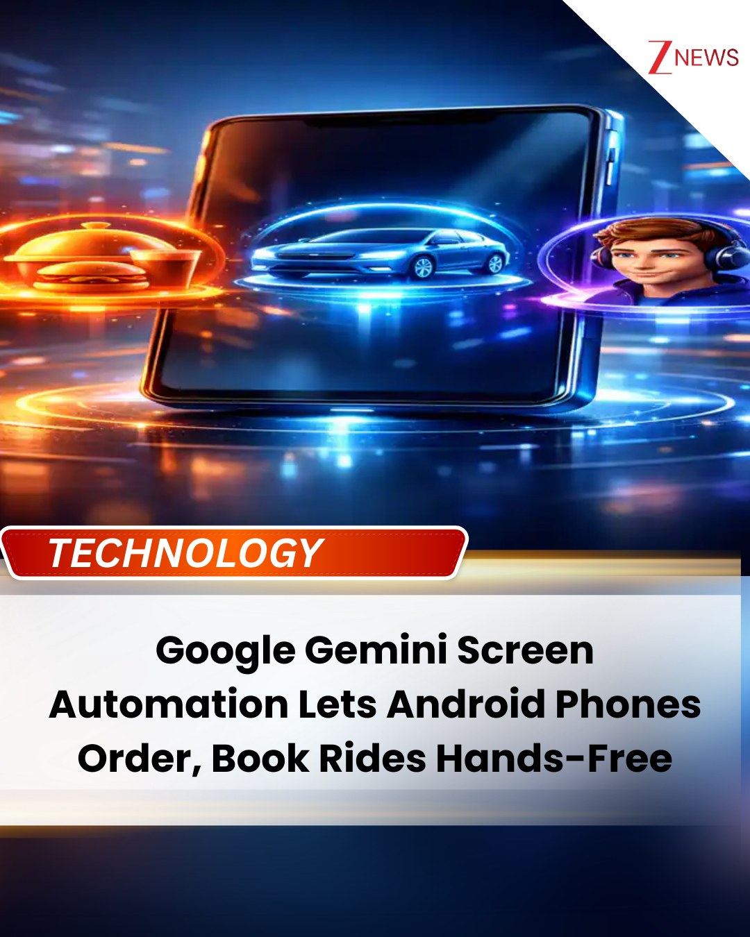 Google Gemini Screen Automation:... - Zee News English | Facebook