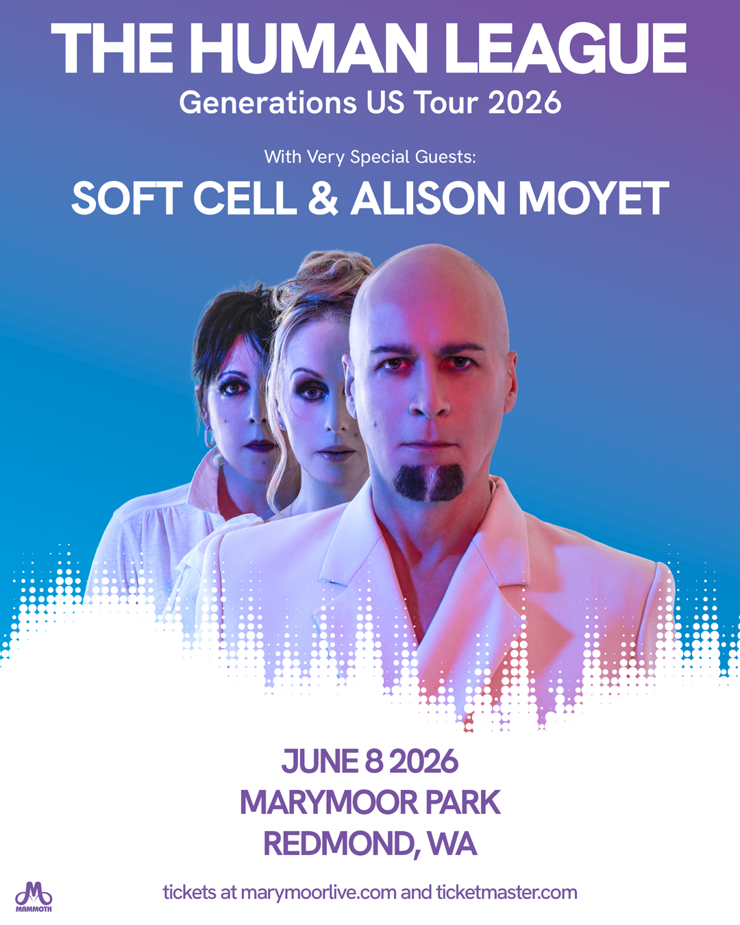 The Human League With Very Special Guests Soft Cell & Alison Moyet
