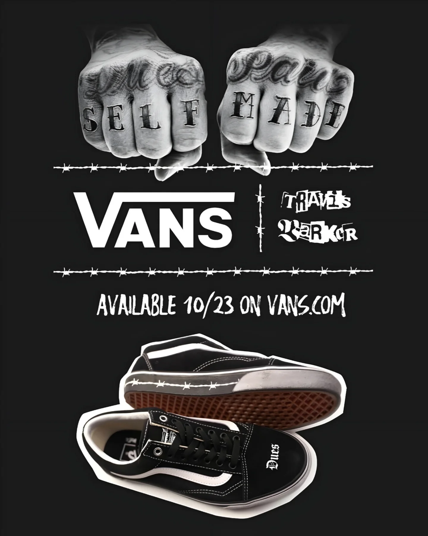 VANS X TRAVIS BARKER | La Old Skool personalizadas de Travis 