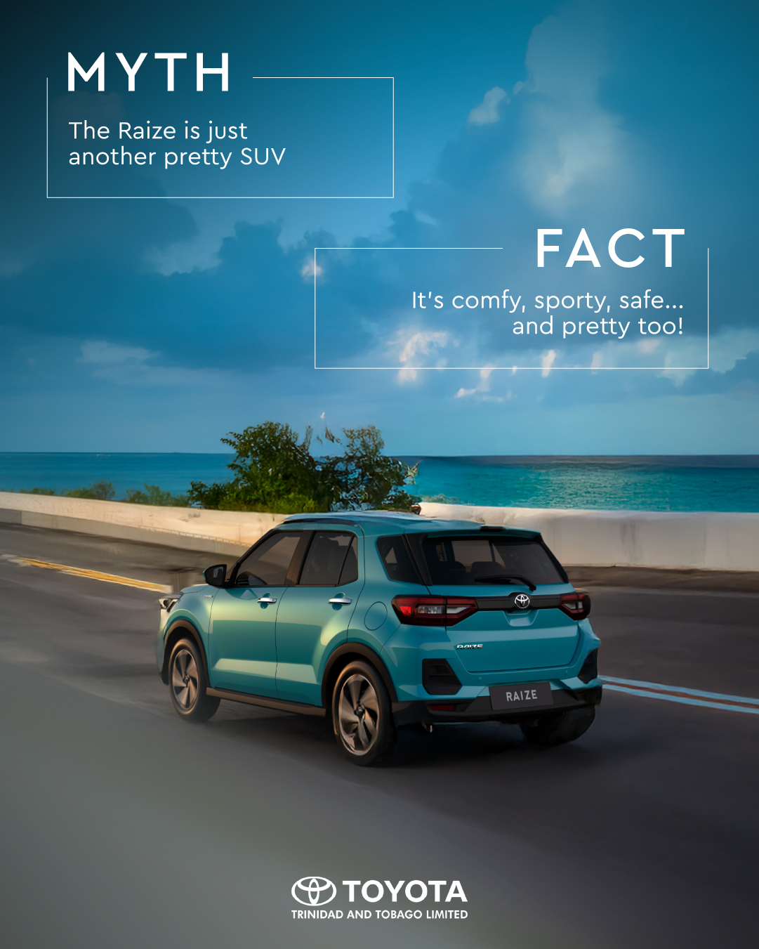 Toyota - It’s not just another SUV, it’s the Raize. Try it for yourself ...