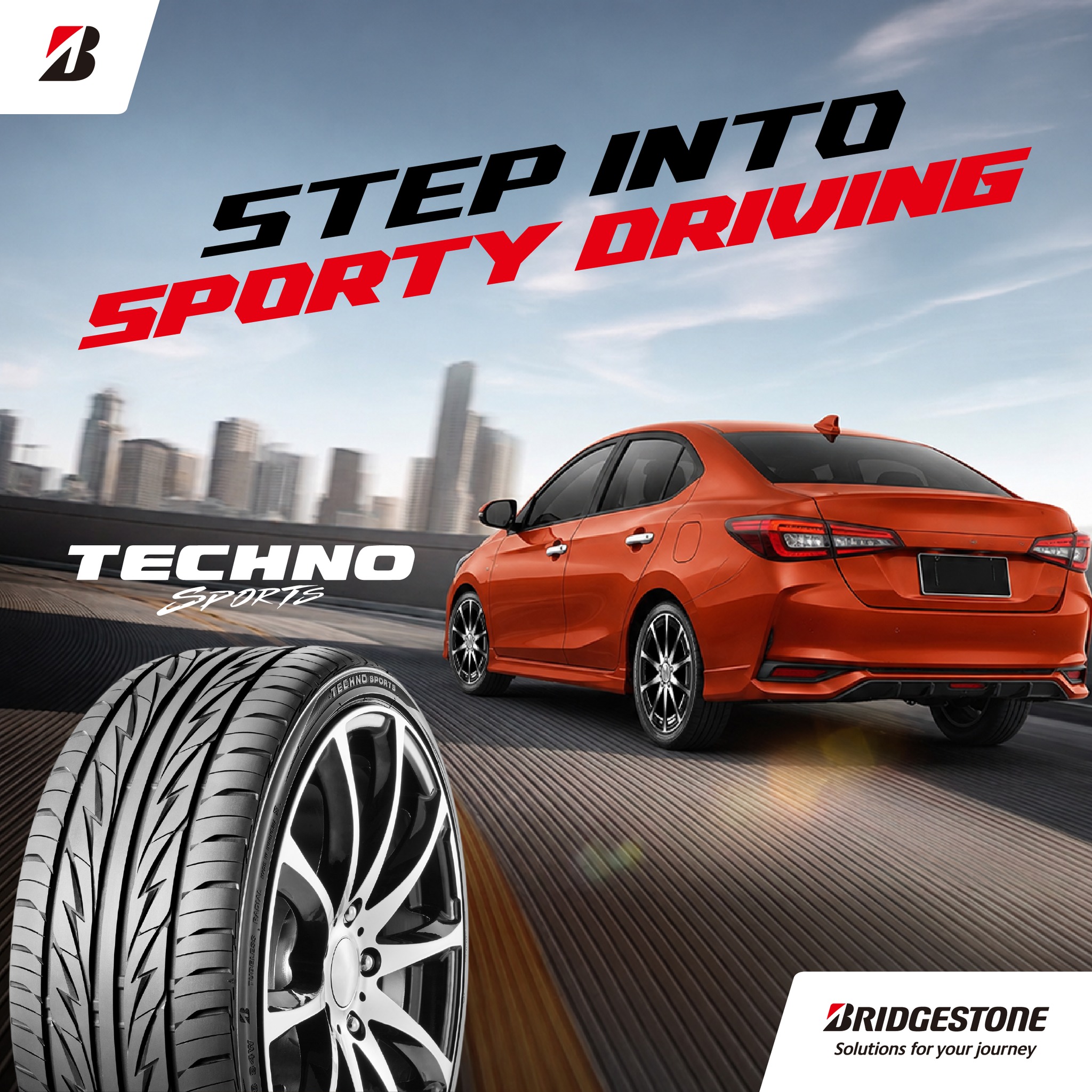 Built for drivers ready to step into sporty performance, TECHNO