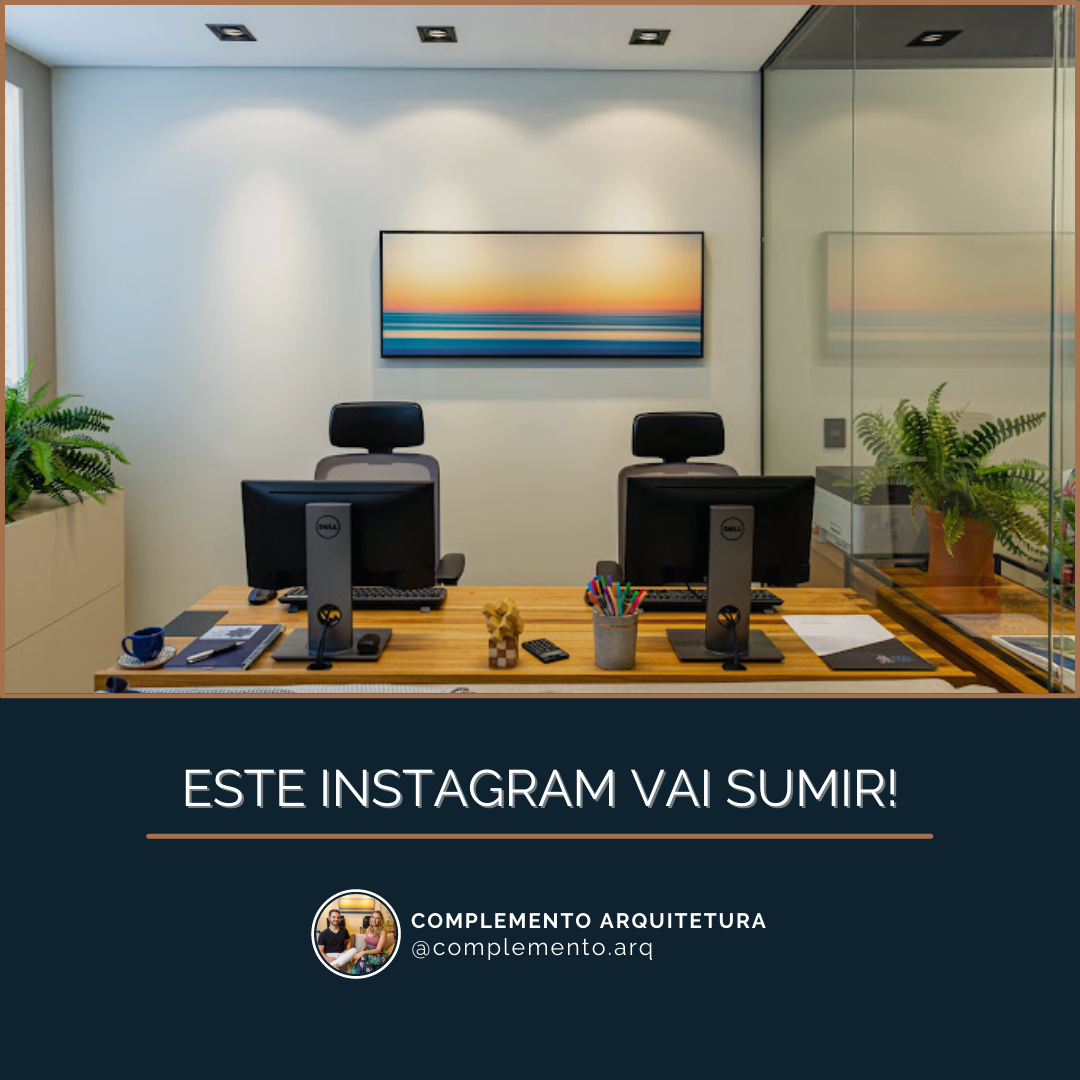 ESTE PERFIL VAI SUMIR!... - Complemento Arquitetura e Design