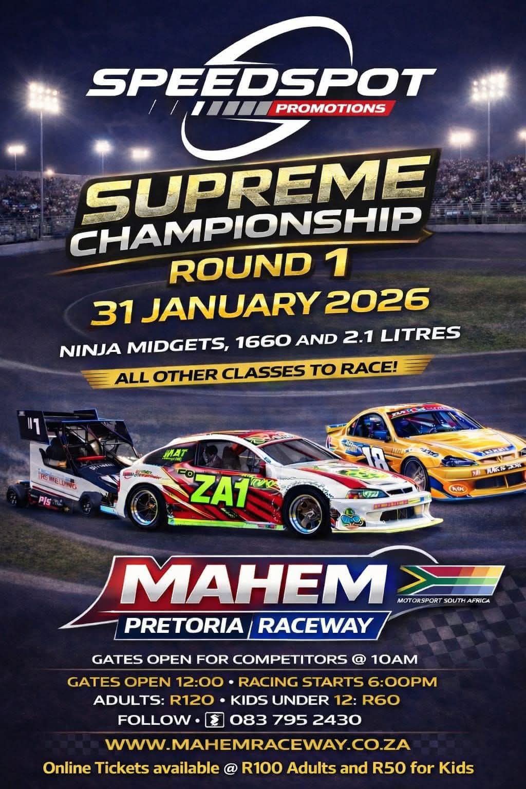 Mahem Raceway | Pretoria