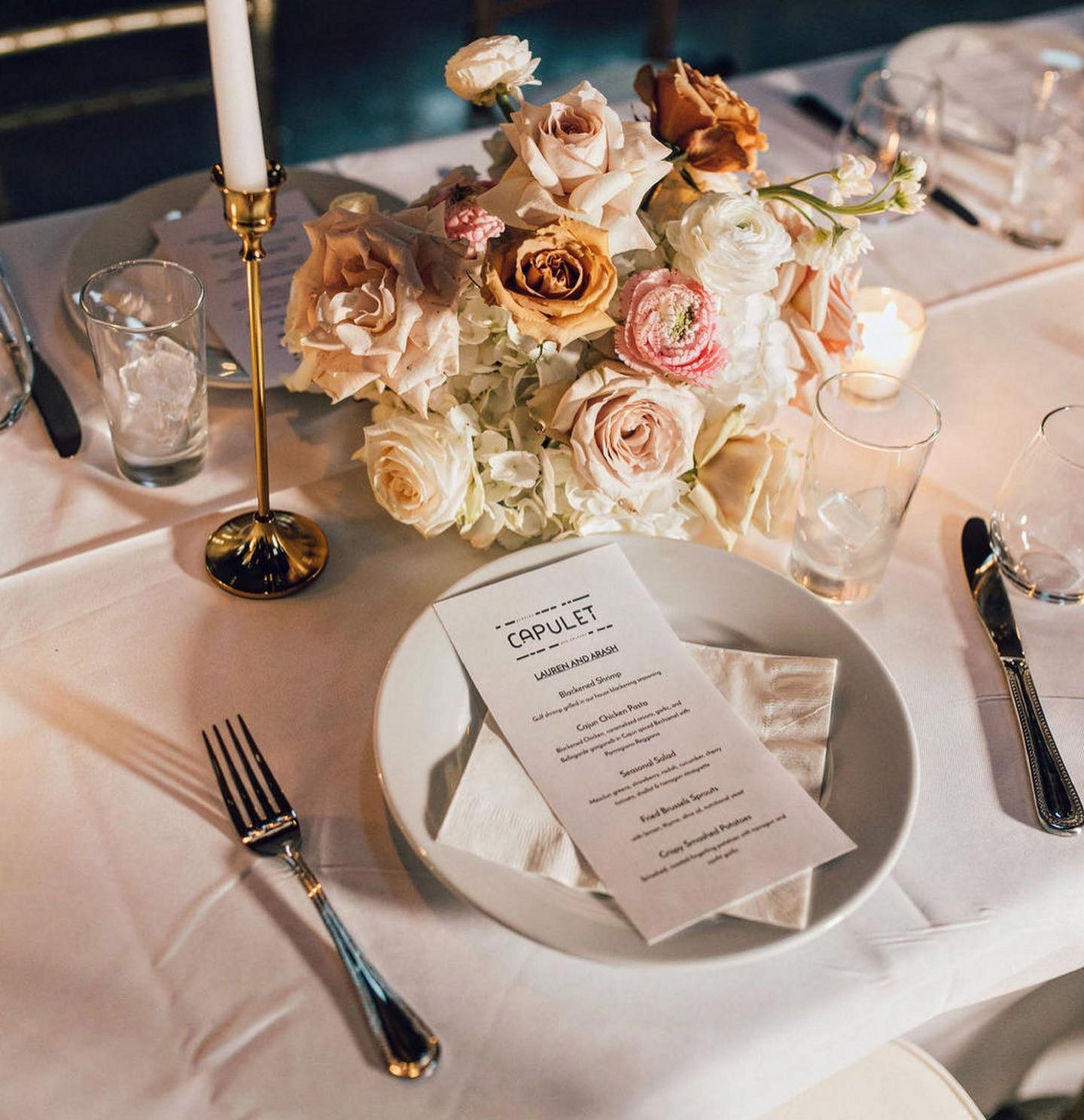 Capulet - Custom dinner menu? ️ we can help with that 👌🏼... | Facebook