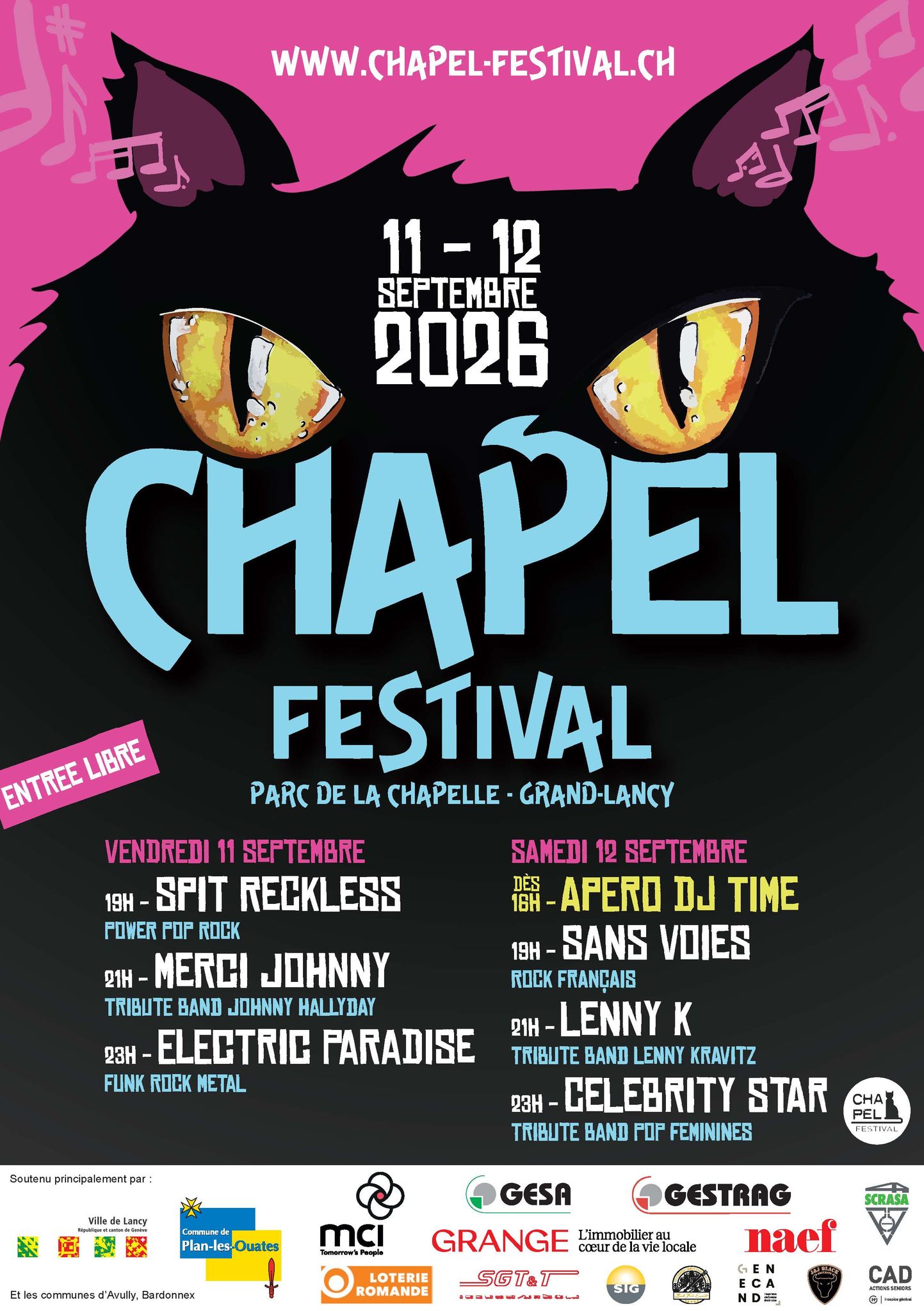Chapel festival Genève 2026