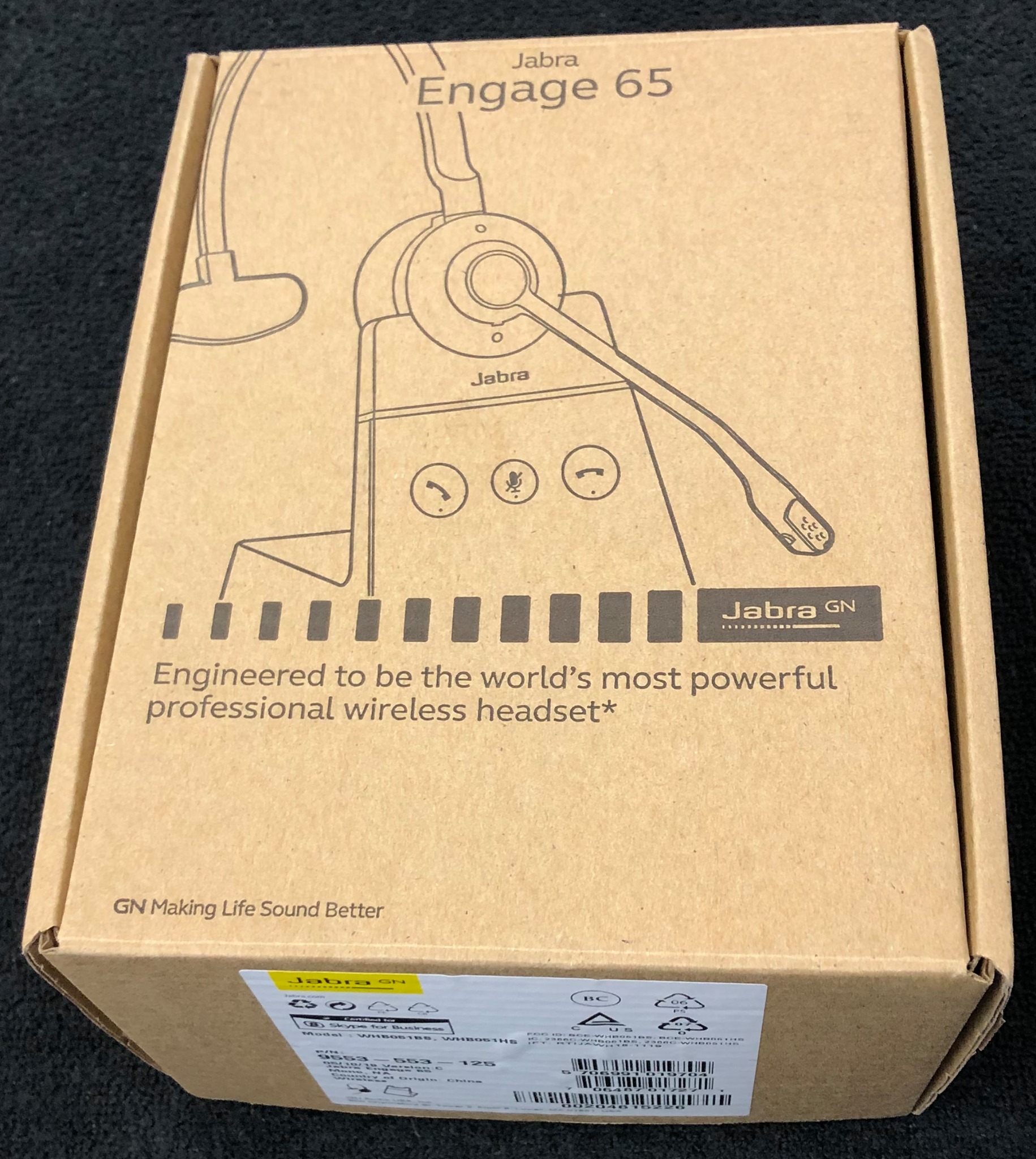 Jabra Engage 75 Mono Wireless Headset, Q711734