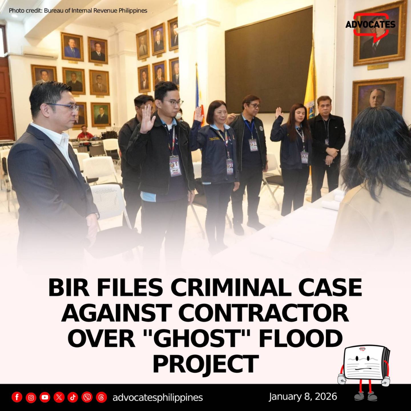 Advocates - MANILA — The Bureau of Internal Revenue (BIR) opened 2026 ...