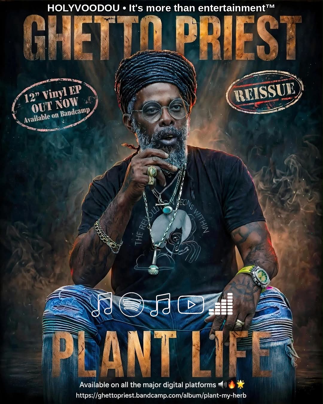 Ghetto Priest (@HolyVoodouSpiritualHighCultureMusic) • Facebook
