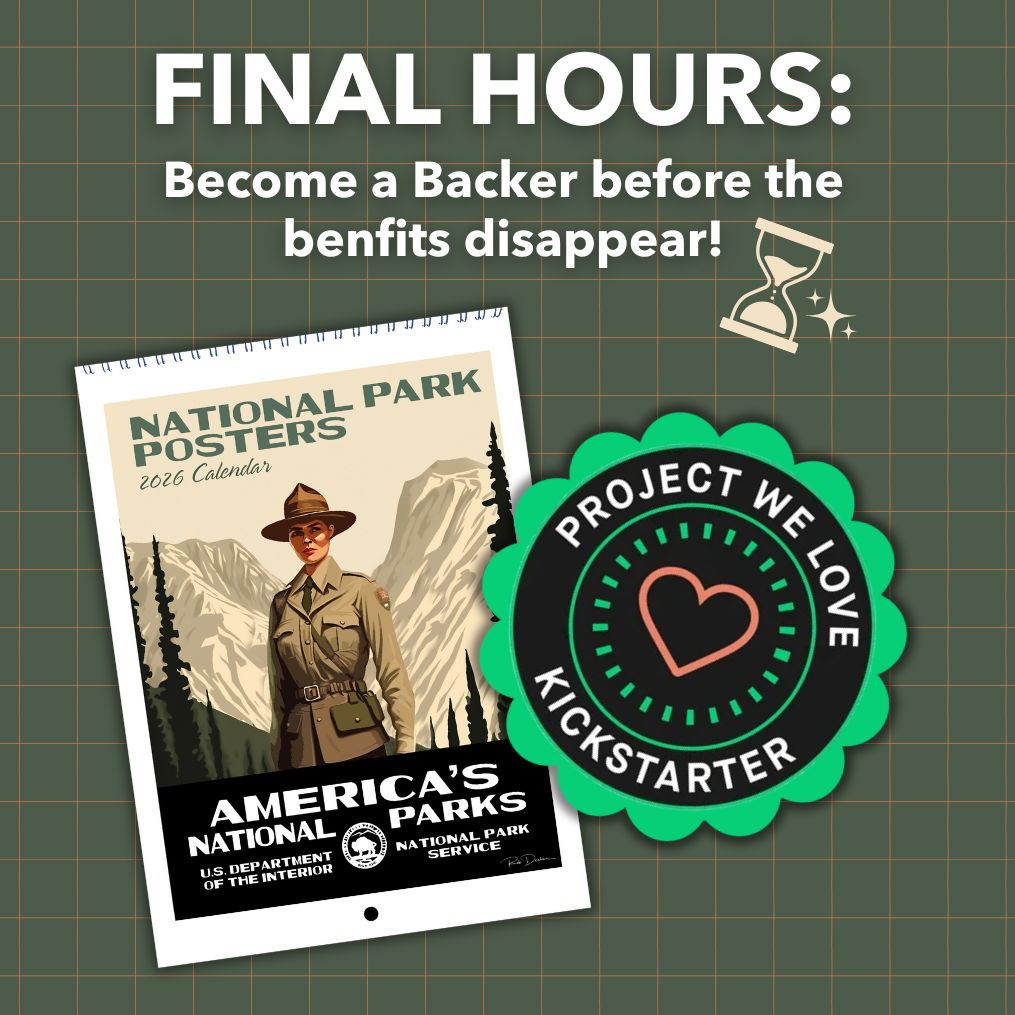 National - We’re in the final stretch! ⌛ The 2026 National Park Posters ...
