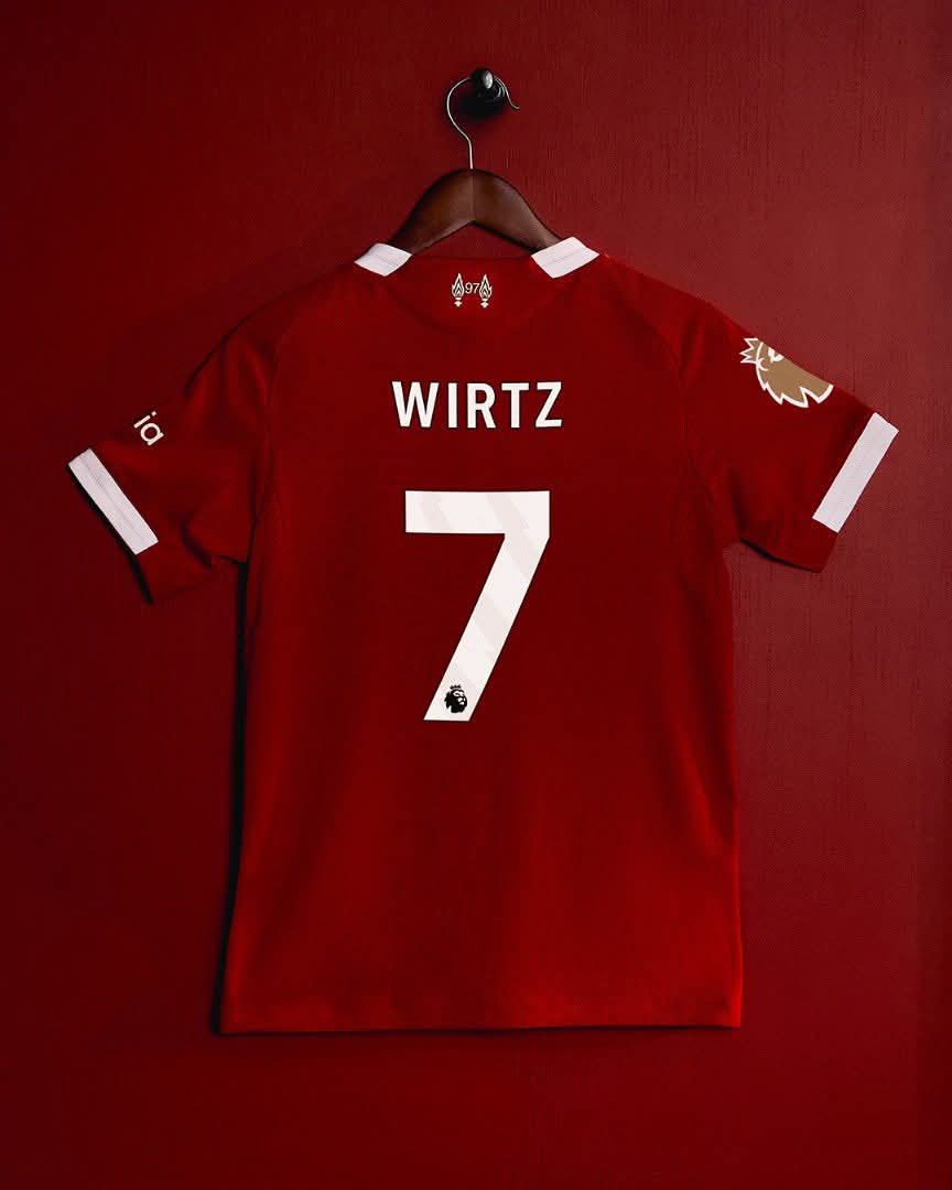 🚨 Florian Wirtz will wear the number 7️⃣ shirt for Liverpool FC