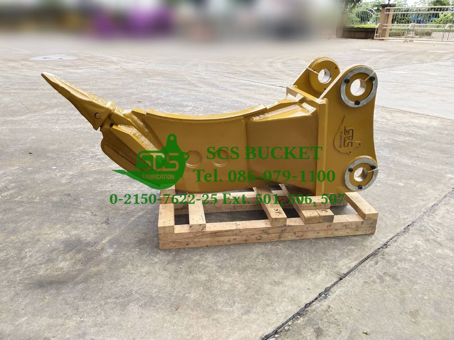 SCS Bucket - ออกไปส่ง RIPPER 20 TONS FOR CAT 320D จำนวน 1...