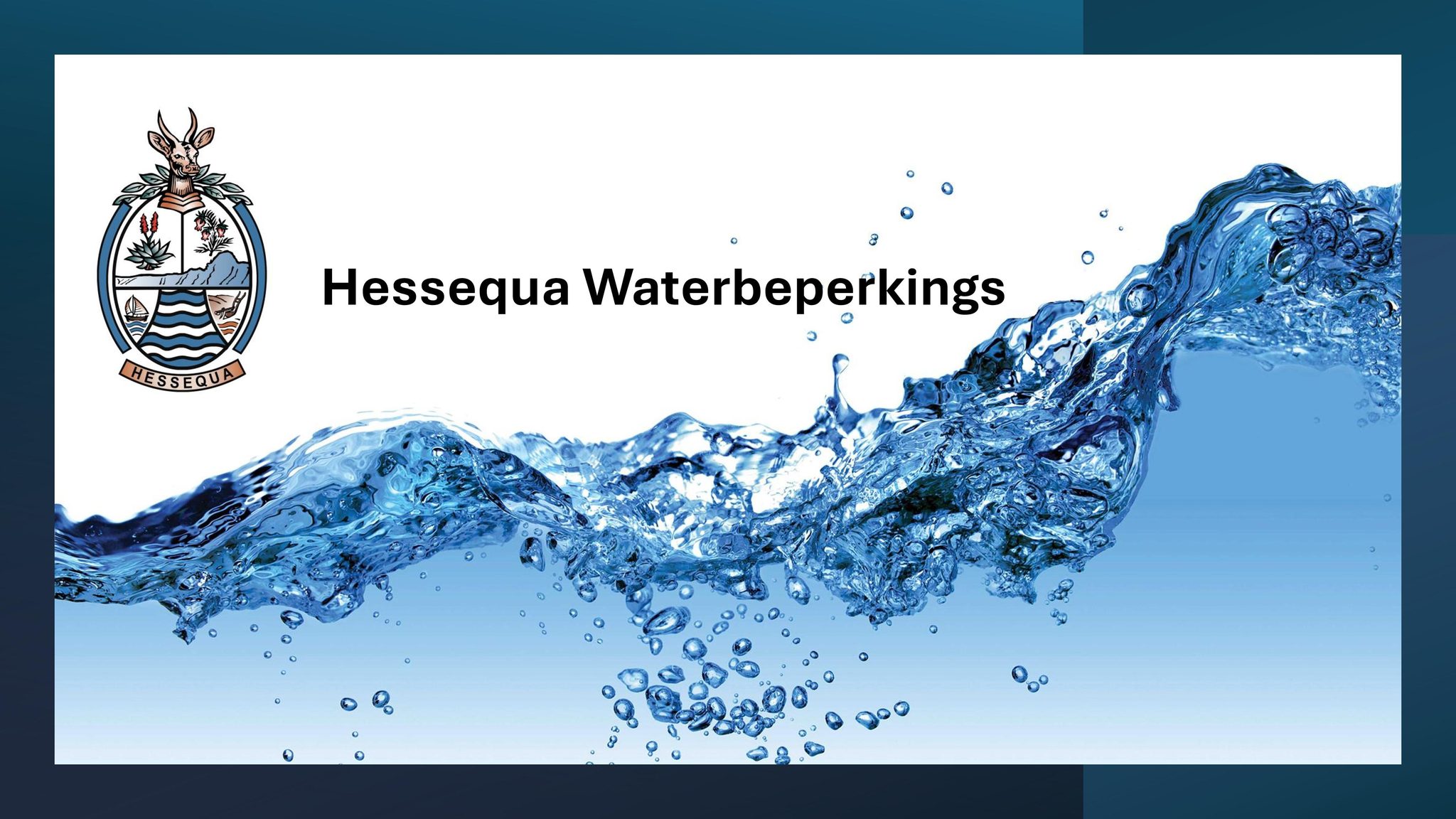 Hessequa Municipality added a new... - Hessequa Municipality