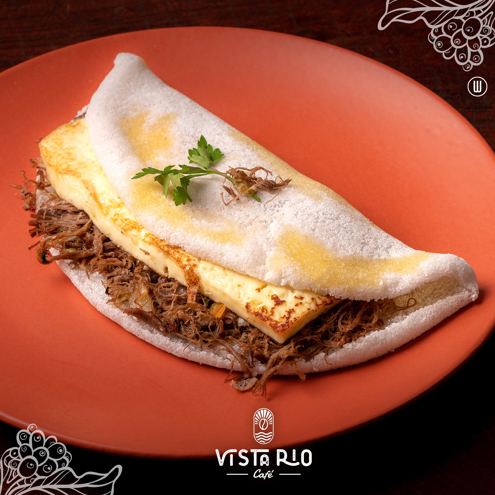 Vista Rio Café - É sabor pra ninguém botar defeito. Nossa tapioca com ...