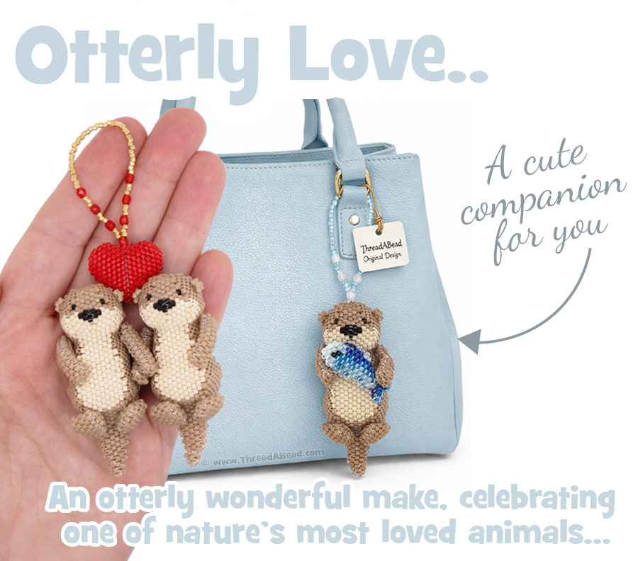 ThreadABead - 🦦 Otterly Love… 🦦 This design has been in... | Facebook