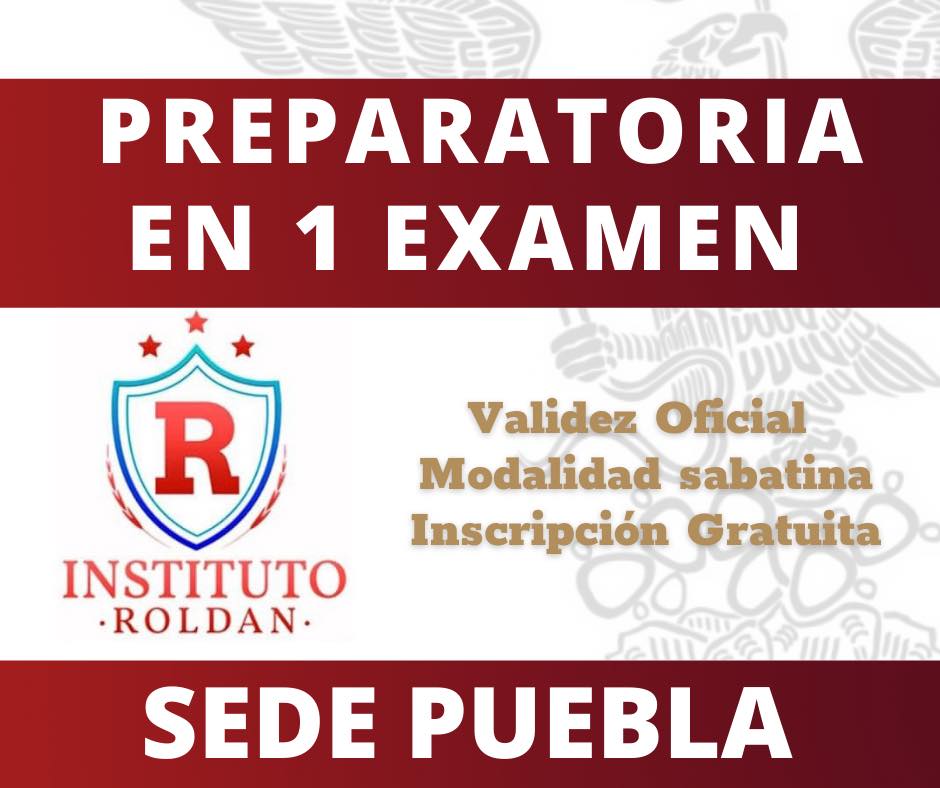 #Preparatoria en 1 examen 👩‍🎓👨‍🎓... - Instituto Roldán | Facebook