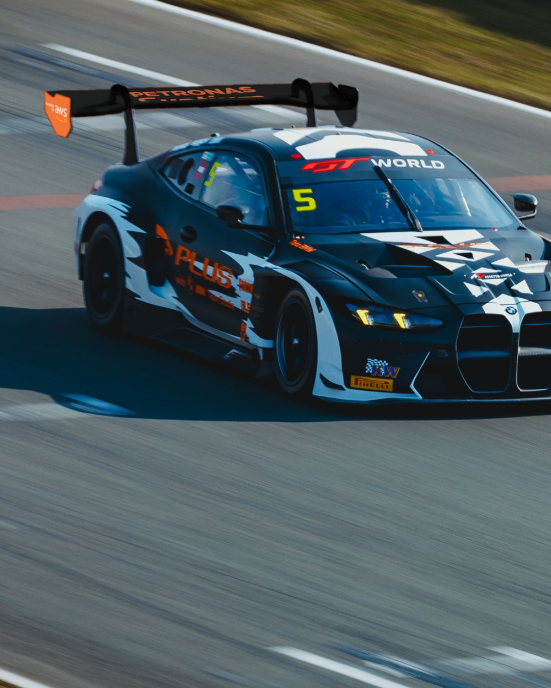 From game to grid. The BMW M4 GT3 EVO in BLEACH design. First, it