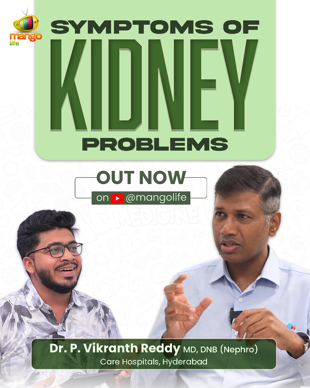 Fans - Early Signs of Kidney Problems Explained | Dr. P. Vikranth Reddy ...