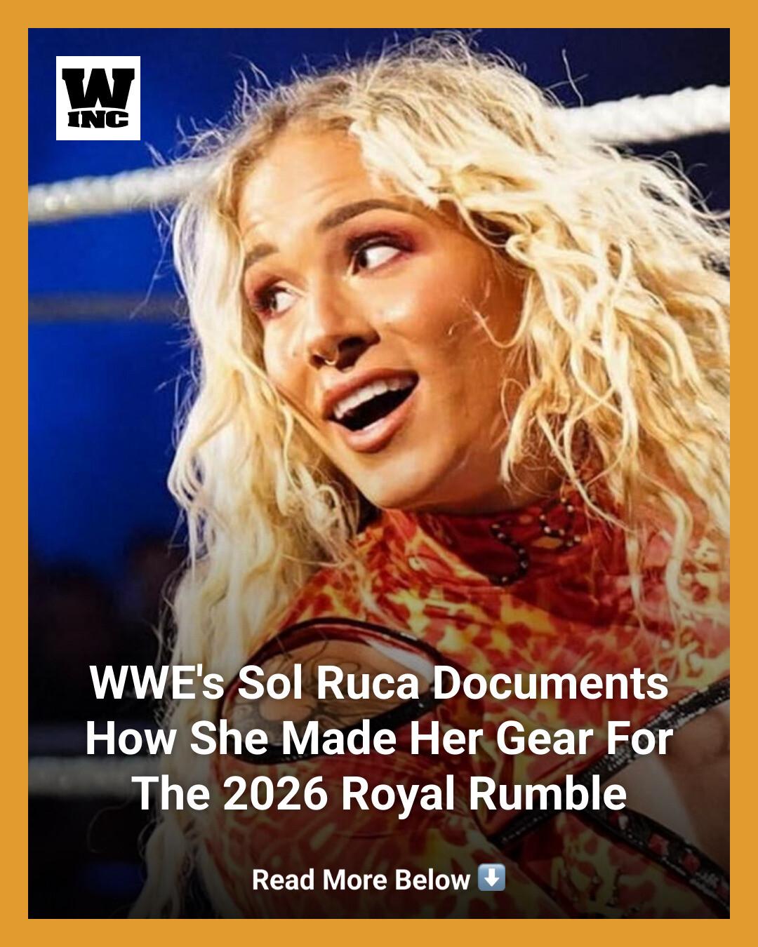 Wrestling - Sol Ruca showed WWE fans how she put together her new ring ...