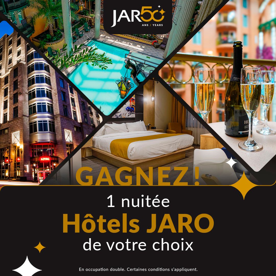 Les Hôtels JARO - // CONCOURS TERMINÉ FÉLICITATIONS À... | Facebook
