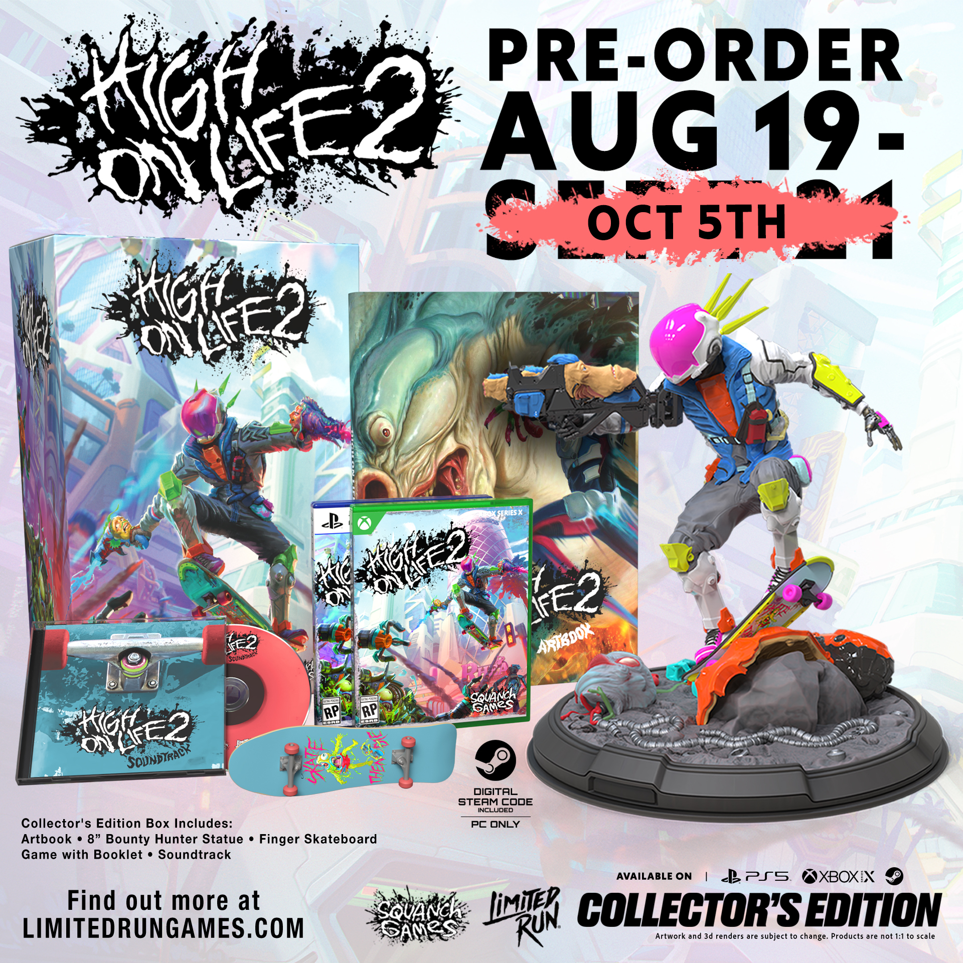 Hey bounty hunters! The physical edition of High On Life is