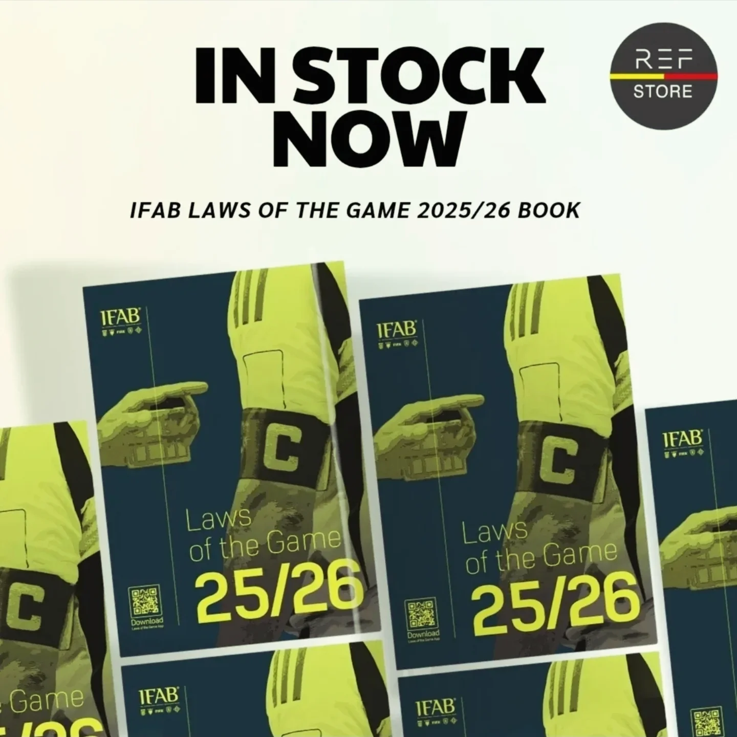Ref - 📘 The 2025/26 Laws of the Game books are now in stock! Stay ahead ...
