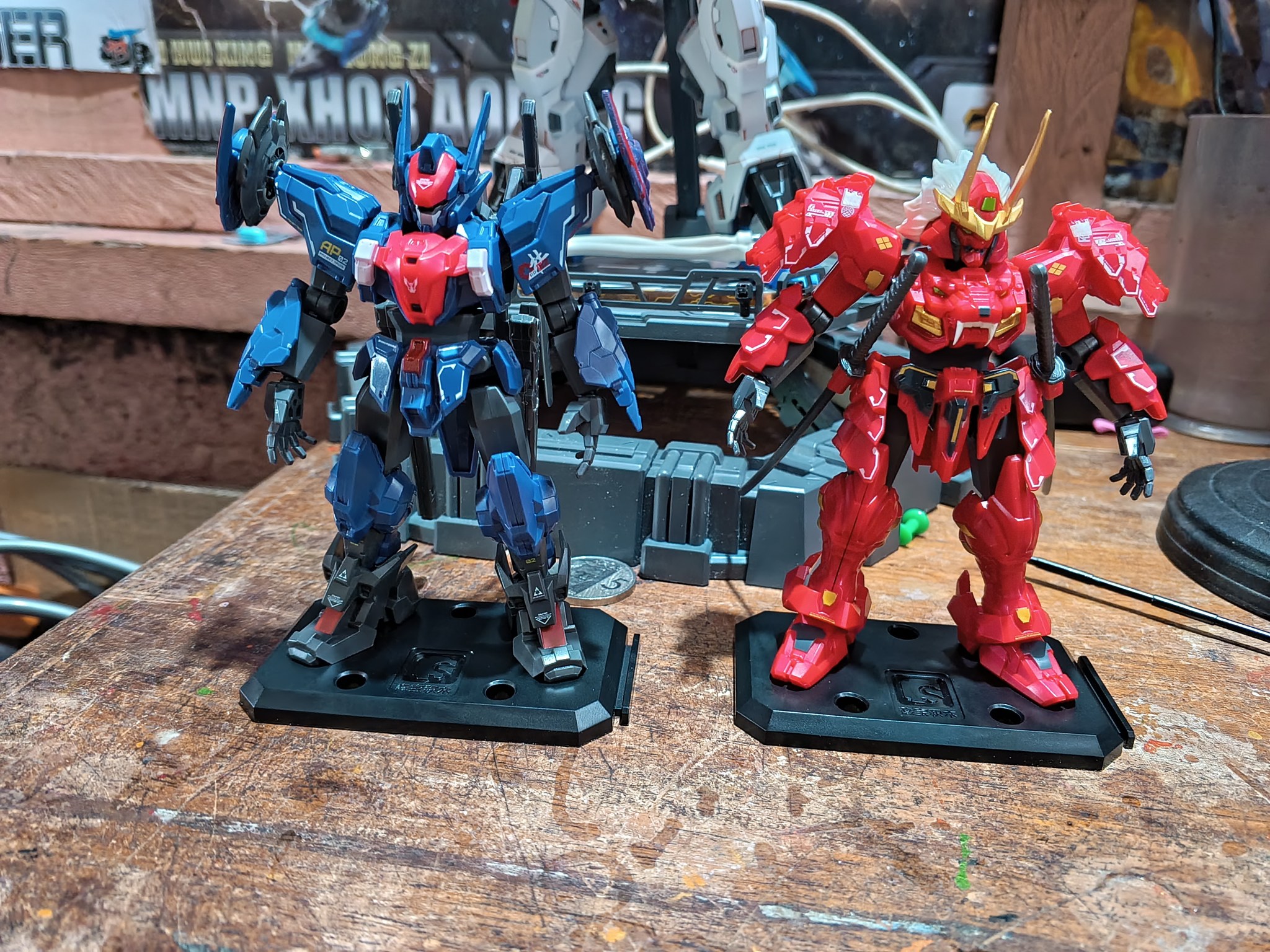 Sembo x Moshow mini mecha blindbox kit haul