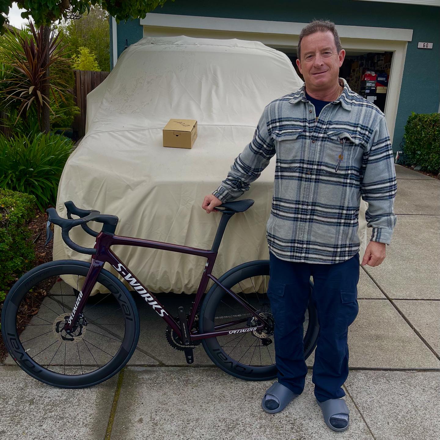 Orange - Greg just received his S-Works shred sled and is ready to rip ...