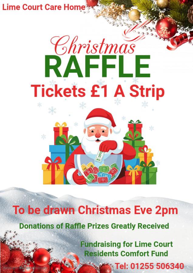 Lime - 🎄 ️ Lime Court Christmas Raffle ️🎄 Raffle tickets are now on ...