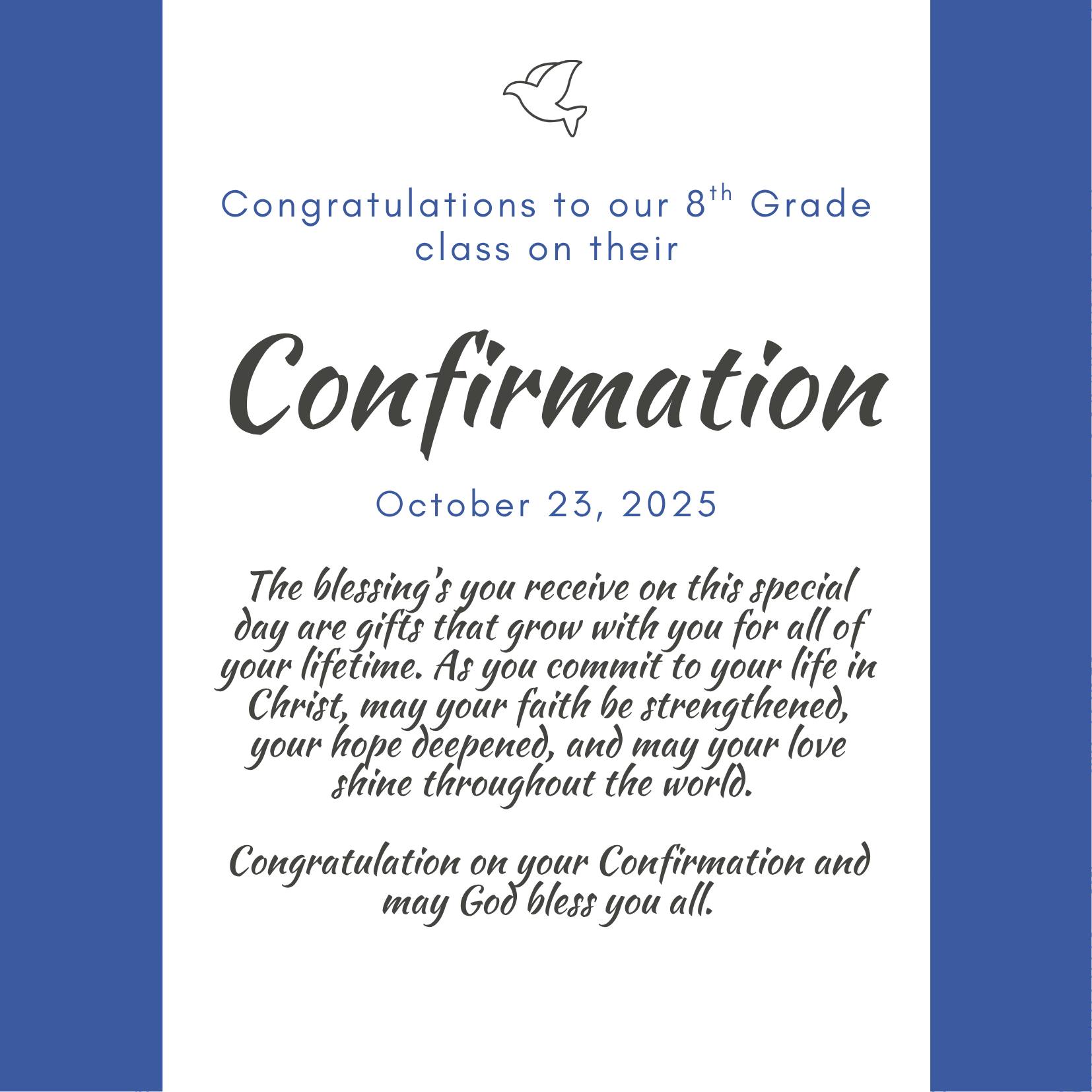 SSCA HAA - Congratulations to our 8th Grade class on their... | Facebook