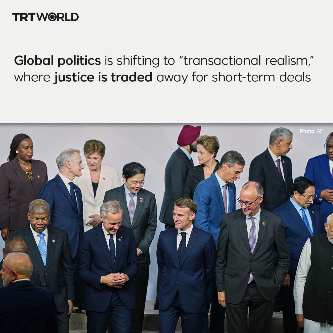 TRT - Liberal internationalism is fading — replaced by transactional ...