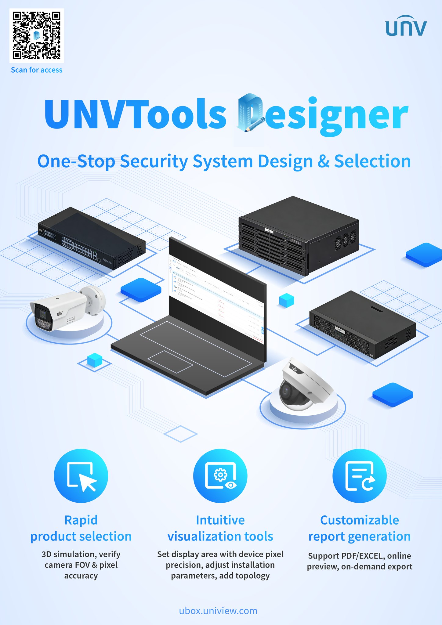 Uniview - العرض 3 : HD-IP بدقة 4 ميجا - جهاز تسجيل شبكي 4 قنوات UNIVIEW ...