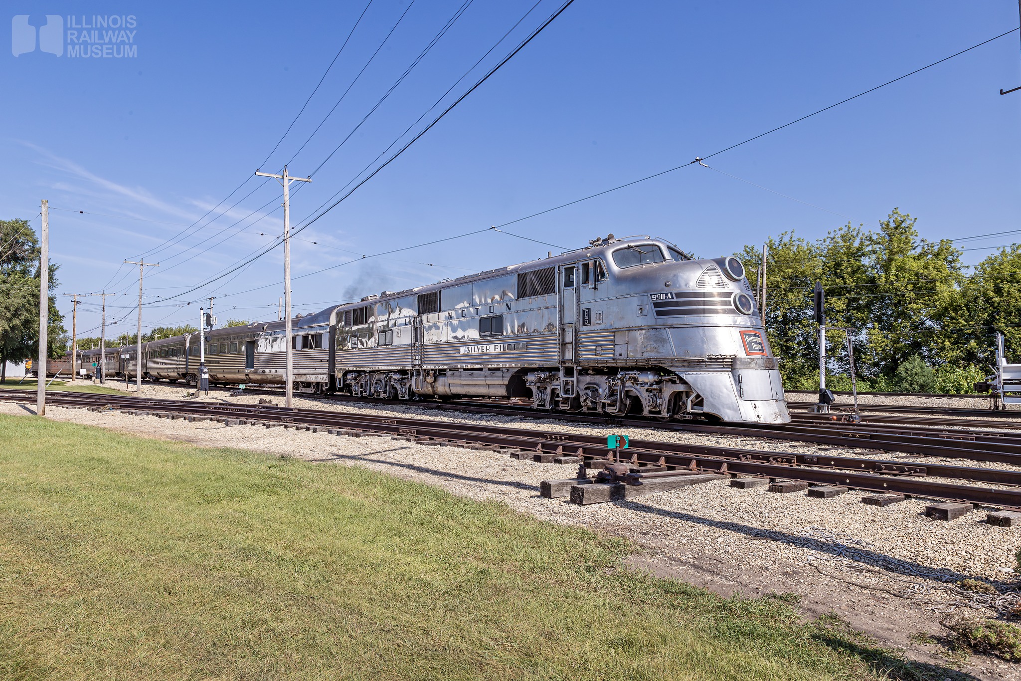 stainlessSunday Chicago Burlington and Quincy 9911-A (EMC E5A, blt