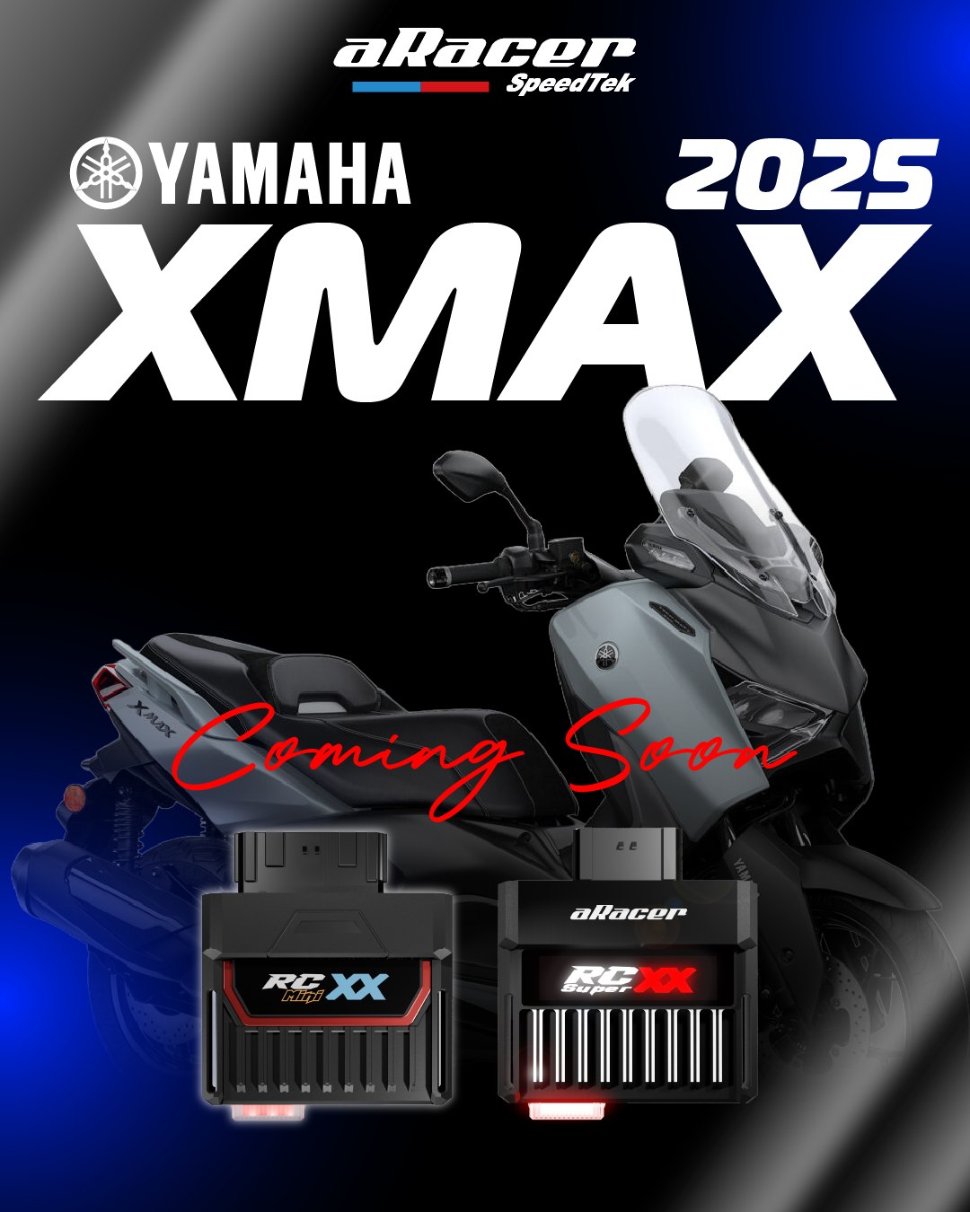 ARacer - 🔥 2025 Yamaha XMAX × aRacer ECU Support Coming Soon ...