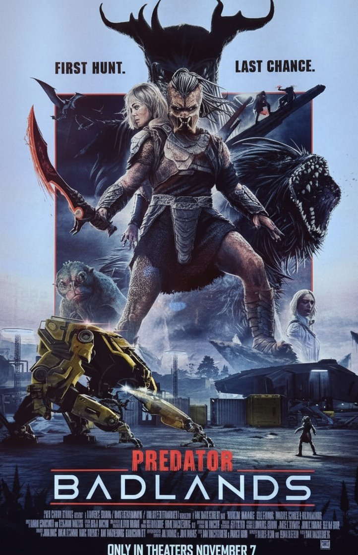 Rotten - New Official Poster for Predator: Badlands #scifi | Facebook