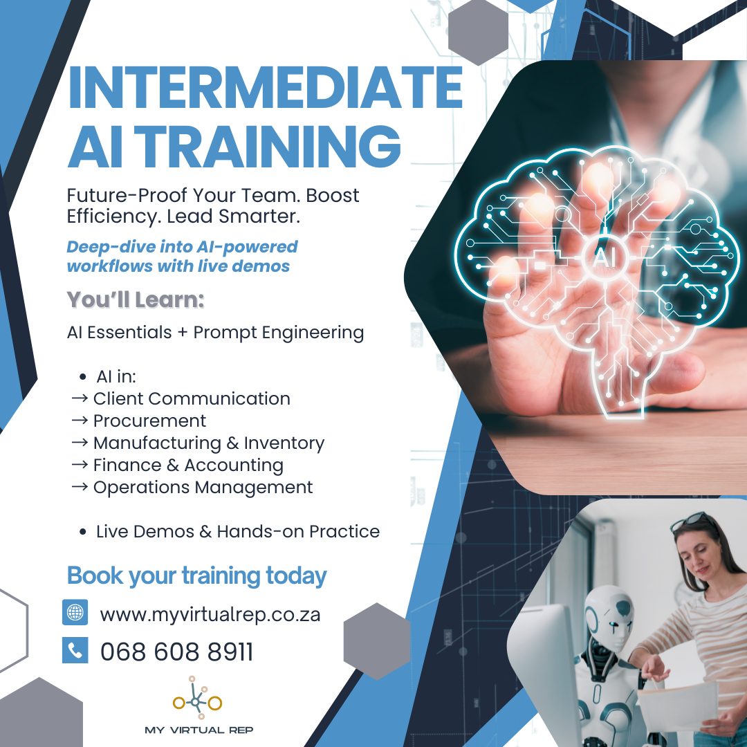 My Virtual Rep - 🚀 INTERMEDIATE AI TRAINING FOR TEAMS WHO... | Facebook