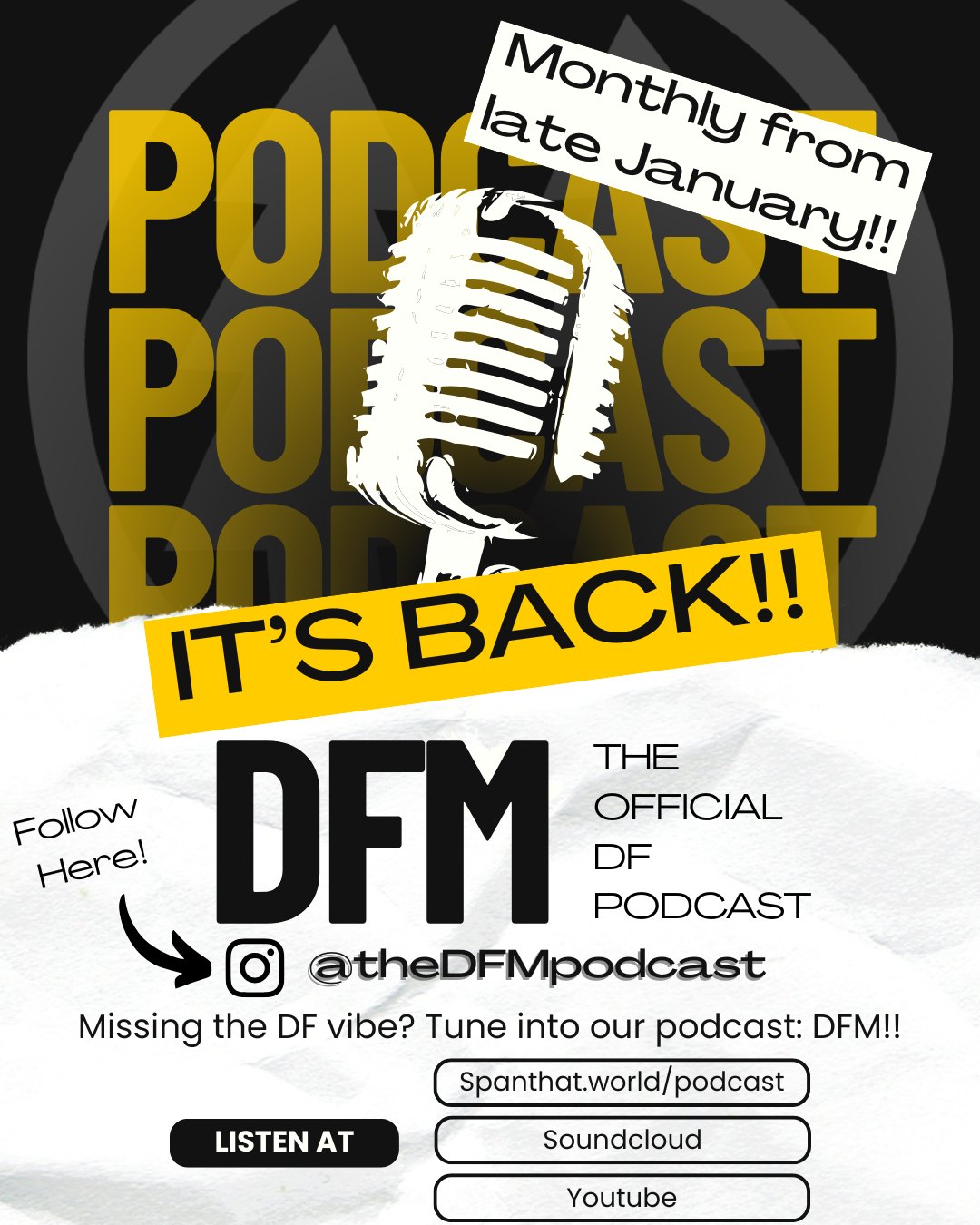 Woodcraft - Spread the news! The new DFM podcast will be launched by ...