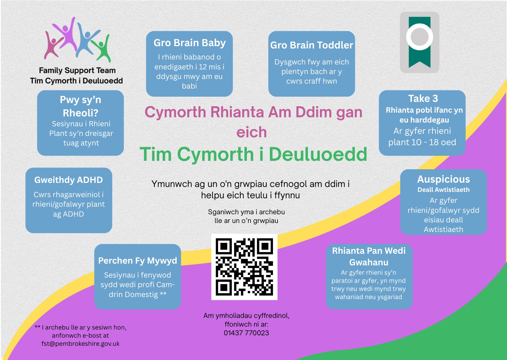 Pembrokeshire Families Support Network/Rhwydwaith Cymorth i Deuluoedd ...