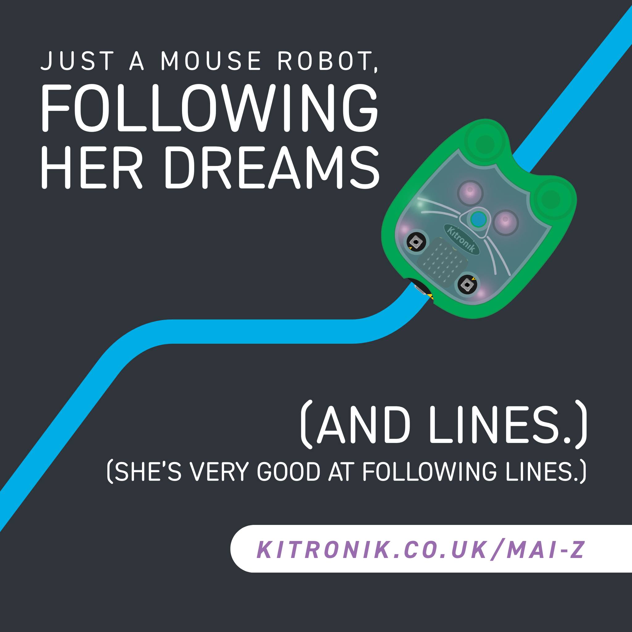 Kitronik - Meet Mai-Z, the MouseBot that drives exactly... | Facebook