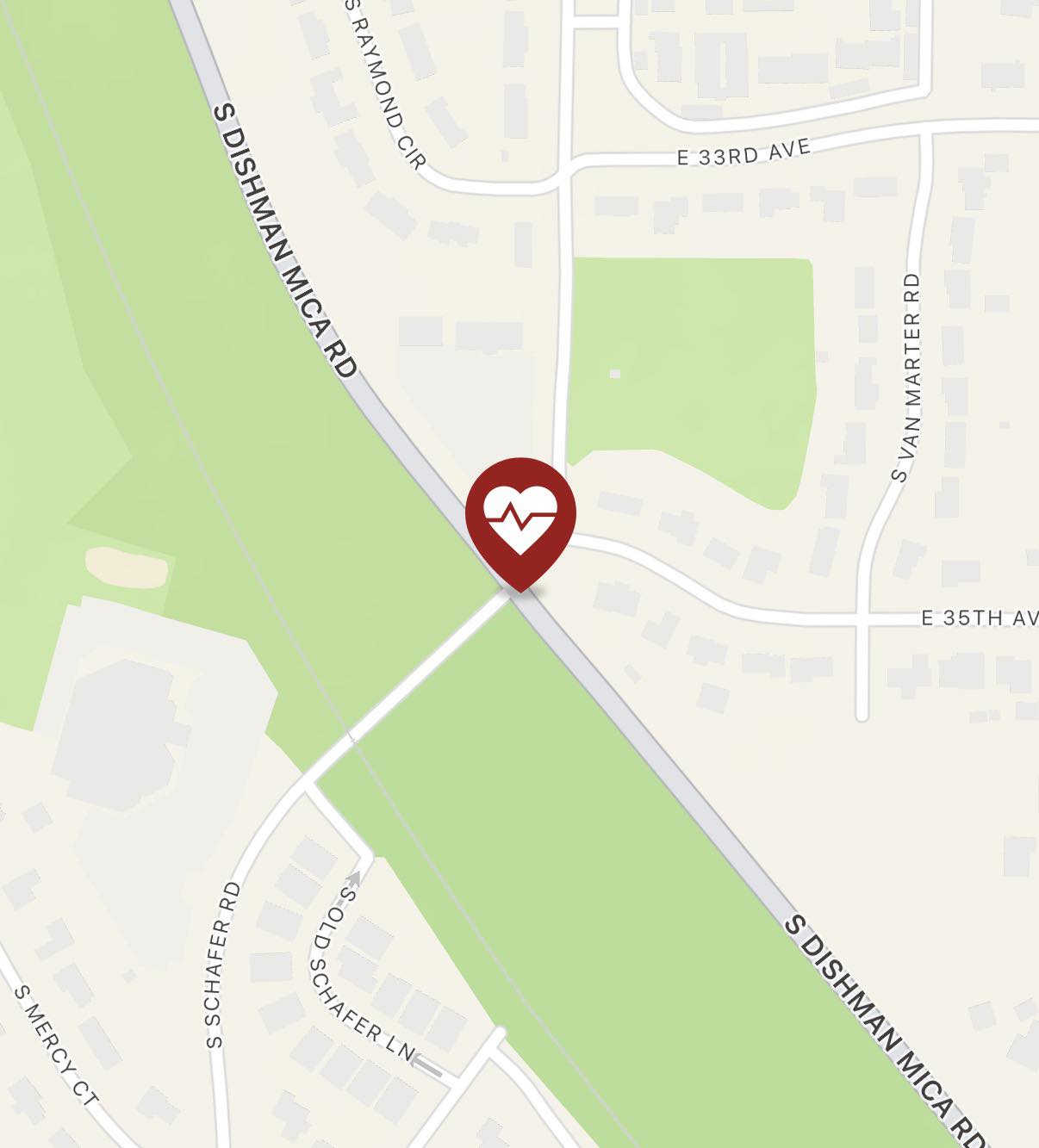 Spokane News - South Schafer Rd and South Dishman Mica Rd,... | Facebook