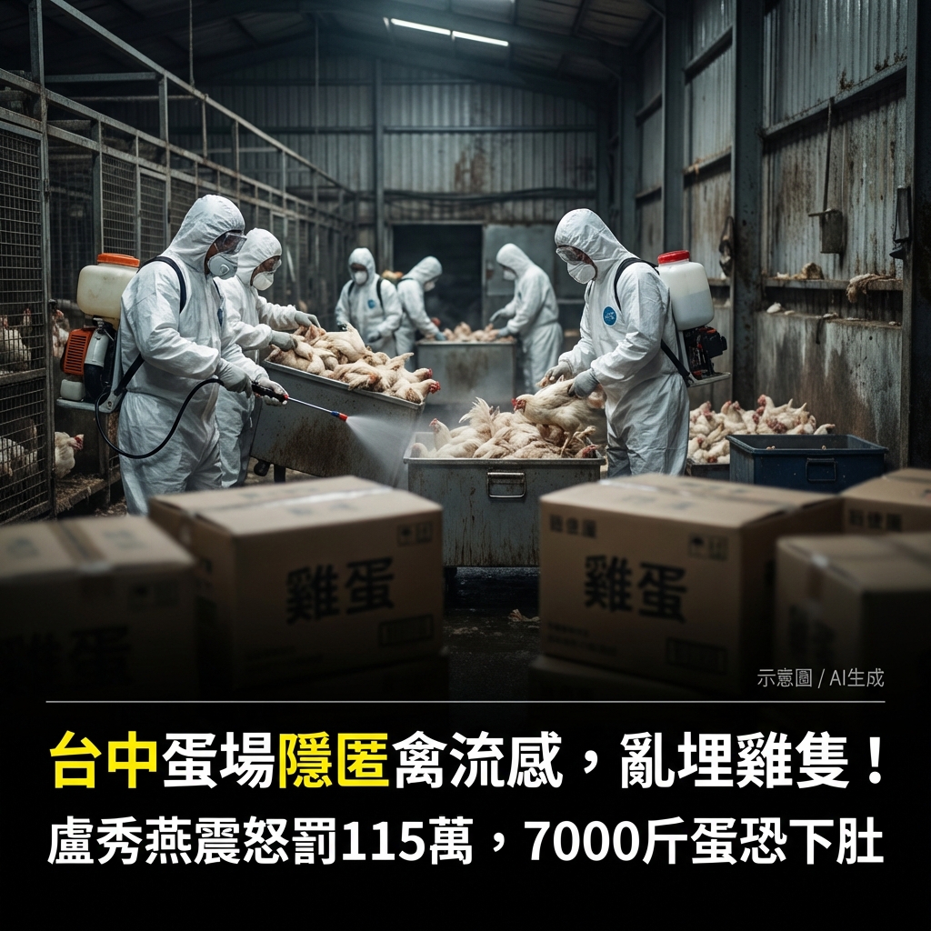 我是台中人 - 隱匿病情還亂丟？這波真的罰到「懷疑人生」！💸 7000台斤問題蛋品恐已下肚？快看你有沒有踩雷！ 台中媽媽震怒開鍘：防疫視同作戰 ...