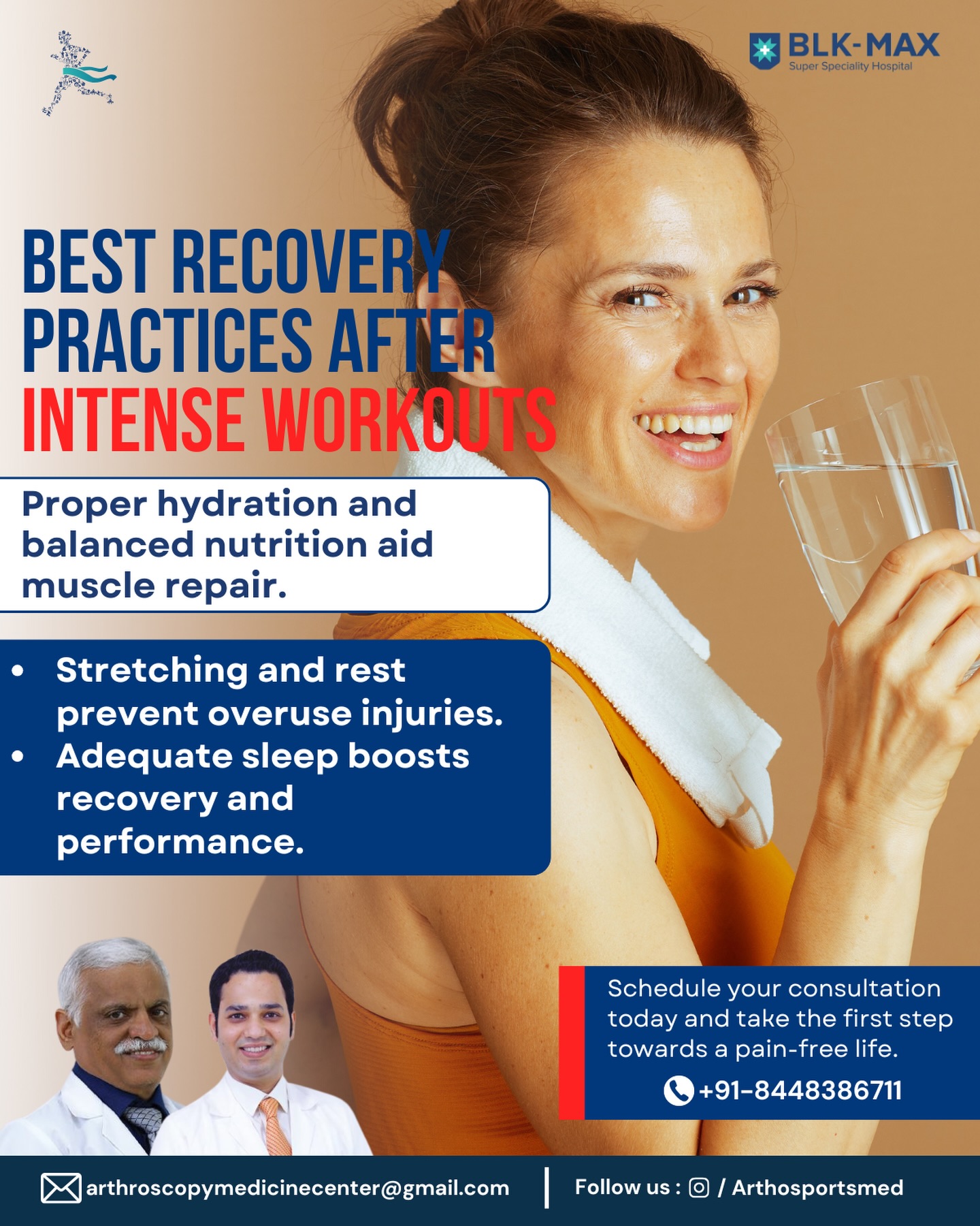 Arthroscopy - Best Recovery Practices After Intense Workouts Pushing ...