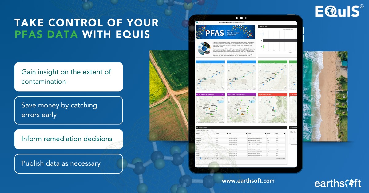 EarthSoft, - EQuIS clients take full control of their PFAS data and ...